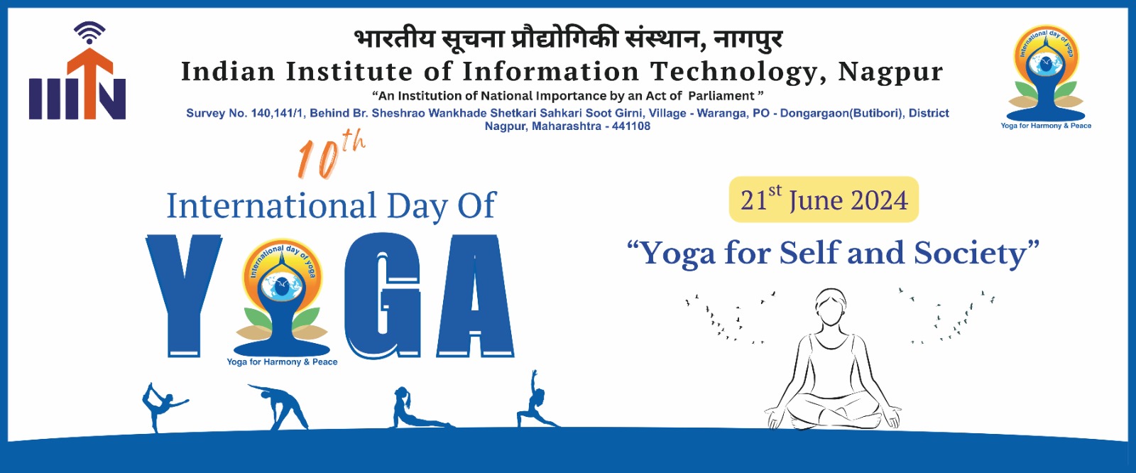 10th International Day of Yoga 2024 - Click Here