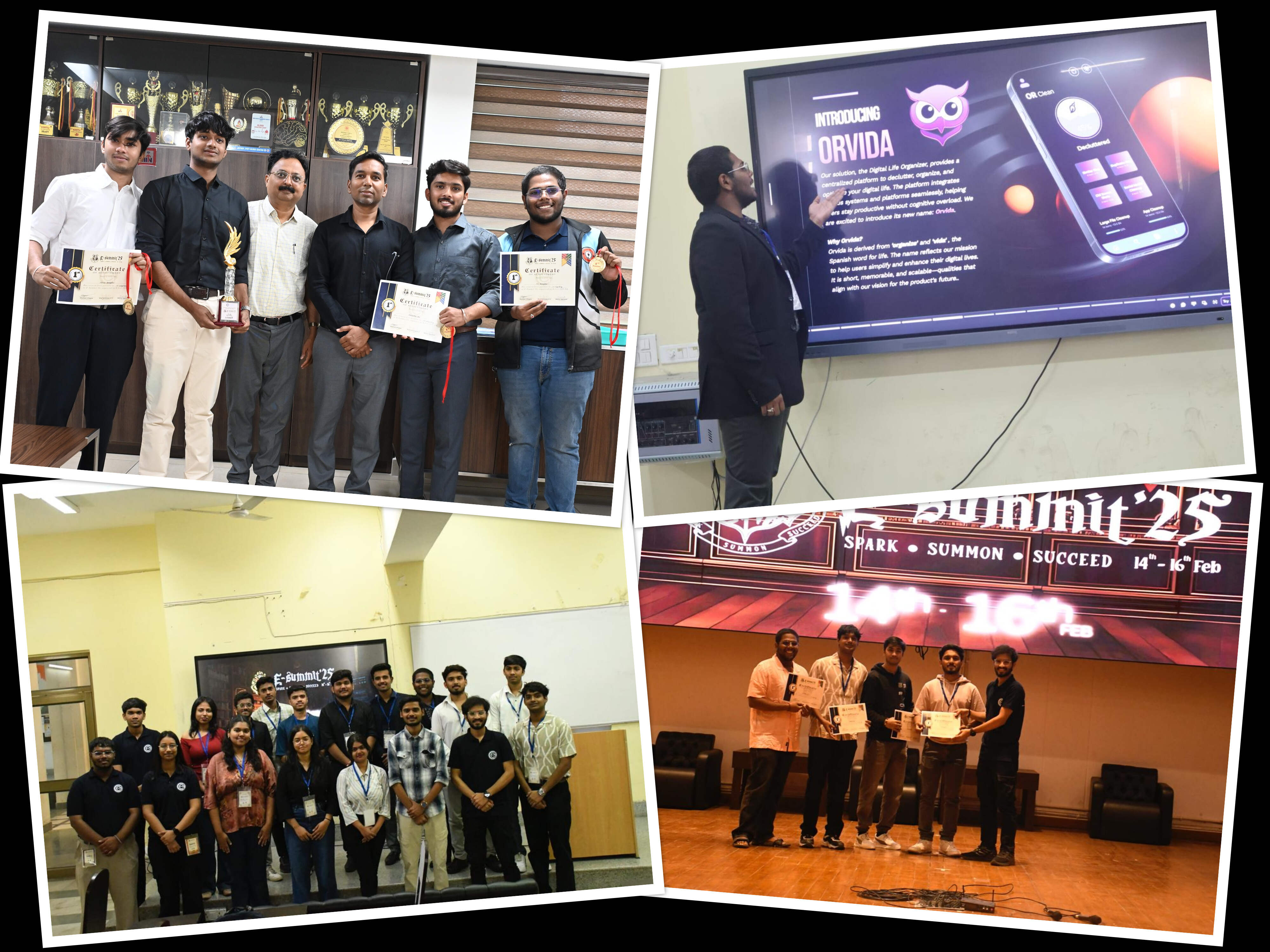 Secured First Prize in Prestigious UI/UX challenge held at E-Summit 2025  IIIT Naya Raipur